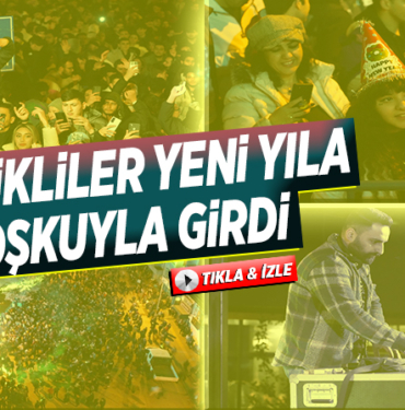 BİLECİKLİLER YENİ YILA COŞKUYLA GİRDİ