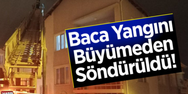 Baca Yangını Büyümeden Söndürüldü!