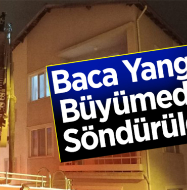 Baca Yangını Büyümeden Söndürüldü!