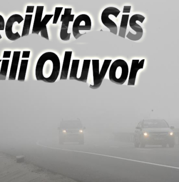 Bilecik'te sis etkili oluyor
