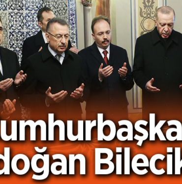 Cumhurbaşkanı Erdoğan Bilecik'te