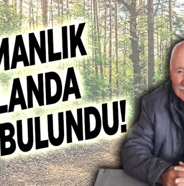 ORMANDA ÖLÜ BULUNDU