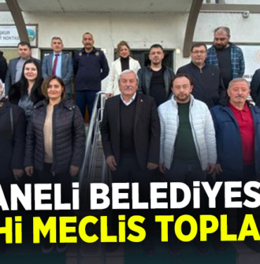 OSMANELİ BELEDİYESİ'NDE TARİHİ MECLİS TOPLANTISI