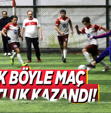 YOK BÖYLE MAÇ DOSTLUK KAZANDI!