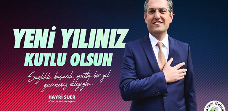 Başkan Suer’in yeni yıl kutlama mesajı