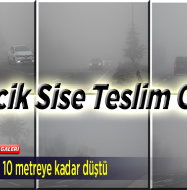 görüş mesafesi 10 metreye kadar düştü