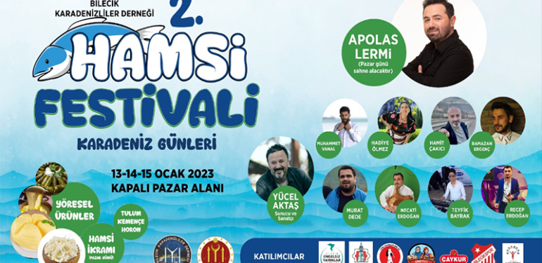2. HAMSİ FESTİVALİ KARADENİZ GÜNLERİ DÜZENLENECEK