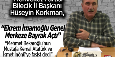 hüseyin korkmandan çarpıcı açıklamaaaa