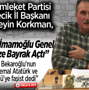 hüseyin korkmandan çarpıcı açıklamaaaa