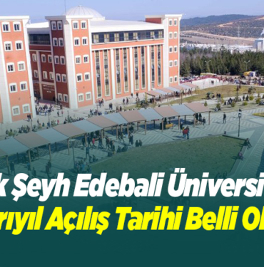 Bilecik Şeyh Edebali Üniversitesinin Yarıyıl Açılış Tarihi Belli Oldu!
