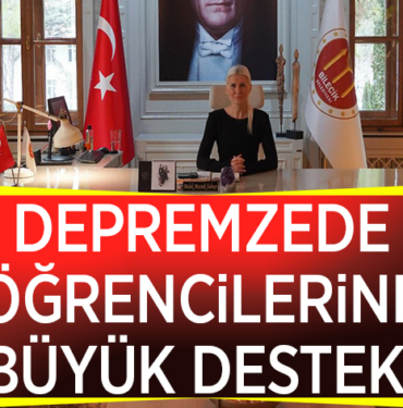 DEPREMZEDE ÖĞRENCİLERE BÜYÜK DESTEK!