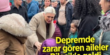 Depremde zarar gören aileler Bilecik'e geldi