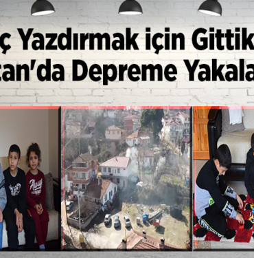 İlaç yazdırmak için gittikleri Elbistan'da depreme yakalandılar