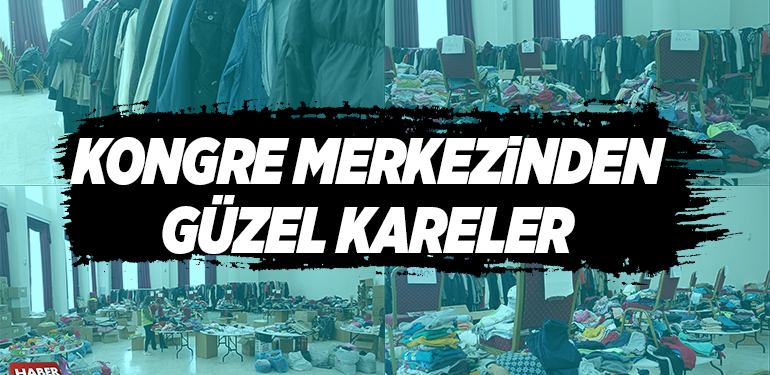 KONGRE MERKEZİNDE GÜZEL KARELER
