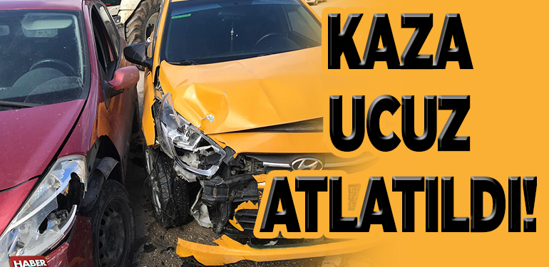 Kaza Ucuz Atlatıldı!