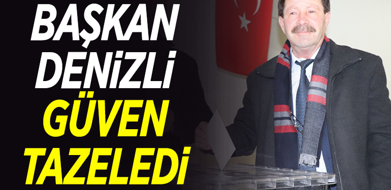 Gölpazarı Ziraat Odası Başkanı Denizli görevine yeniden seçildi