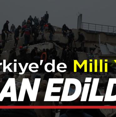 Türkiye'de milli yas ilan edildi