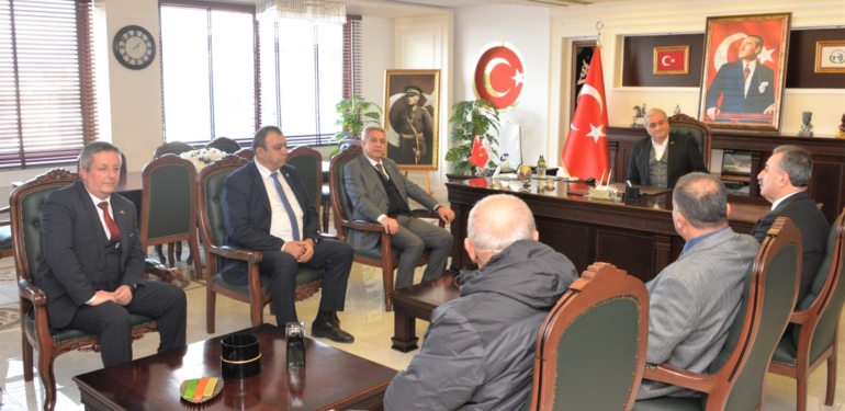 BAKKALCIOĞLU’NA SENDİKA ZİYARETİ