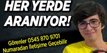 kayıp aranıyor