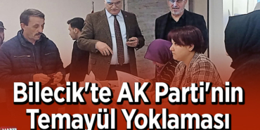 Bilecik'te AK Parti'nin temayül yoklaması