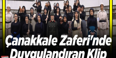 Çanakkale Zaferi'nde duygulandıran klip