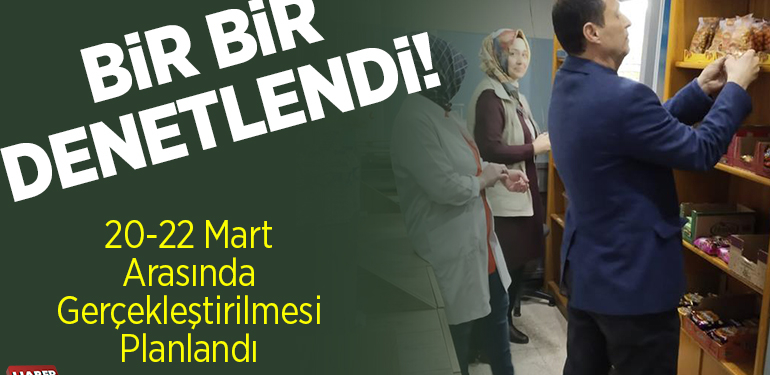 BİLECİK’TE 37 OKULUN KANTİNİ DENETLENDİ