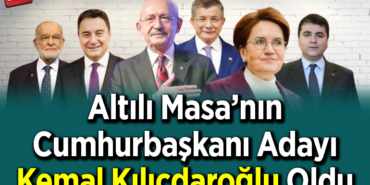 Kemal Kılıçdaroğlu cumhurbaşkanı adayı oldu