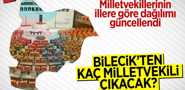 Bilecik’ten kaç milletvekili çıkacak?