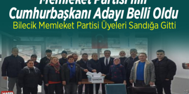 Memleket Partisi Üyeleri Sandığa Gitti