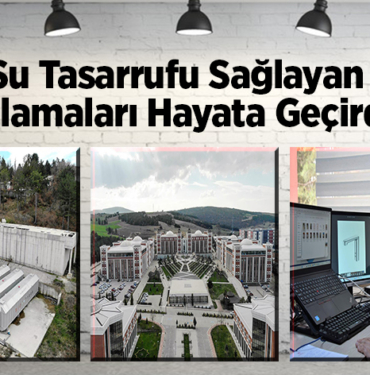 Su tasarrufu sağlayan uygulamaları hayata geçirdiler