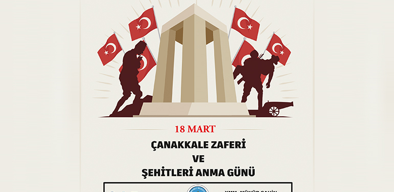 Başkan Şahin’in 18 Mart Çanakkale Zaferi ve Şehitleri Anma Günü mesajı