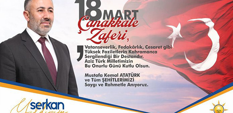 Başkan Yıldırım’ın 18 Mart Çanakkale Zaferi ve Şehitleri Anma Günü mesajı