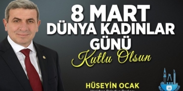 hüseyin ocak kadınlar günü mesajı