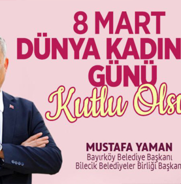 mustafa yaman kadınlar günü