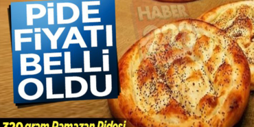 pide fiyatı belli oldu