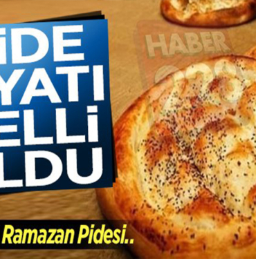 pide fiyatı belli oldu