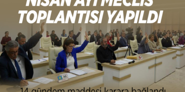 14 gündem maddesi görüşülerek karara bağlandı