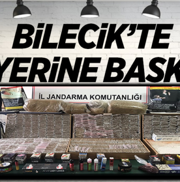 Bilecikte iş yerinde baskın