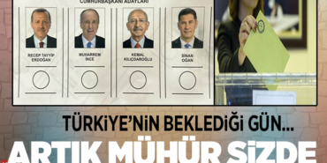 Cumhurbaşkanlığı seçiminin oy pusulası paylaşıldı