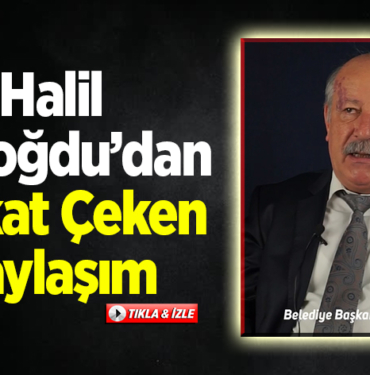 Halil Aydoğdu’dan dikkat çeken paylaşım