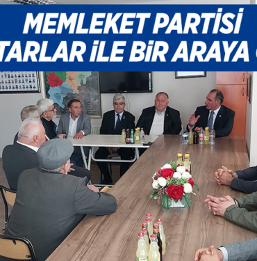 MEMLEKET PARTİSİ MUHTARLAR İLE BİR ARAYA GELDİ