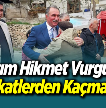 Nazım Hikmet vurgusu dikkatlerden kaçmadı!