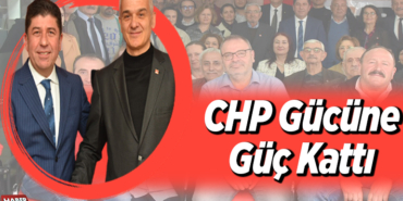 YENİ ÜYELERE ROZETLERİ TAKILDI