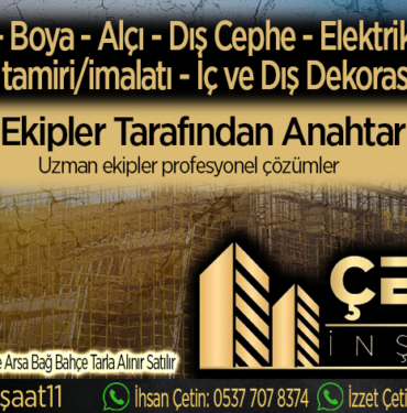 çetin inşaat