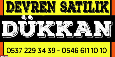 devren satılık dükkan