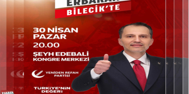 fatih erbakan bilecike geliyor