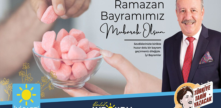 İYİ Parti Bilecik Milletvekili Adayı Halil Aydoğdu’nun Ramazan Bayramı Mesajı