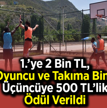 1.’ye 2 bin TL, 2