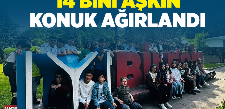 14 BİNİ AŞKIN KONUK AĞIRLANDI