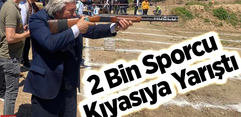 2 bin sporcu birbirleriyle kıyasıya yarıştı
